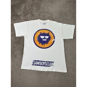 Rare Vnt 90s Mens Tshirt Screen Stars Claw Boys Claw NIPPLE Band Tees, Size XL